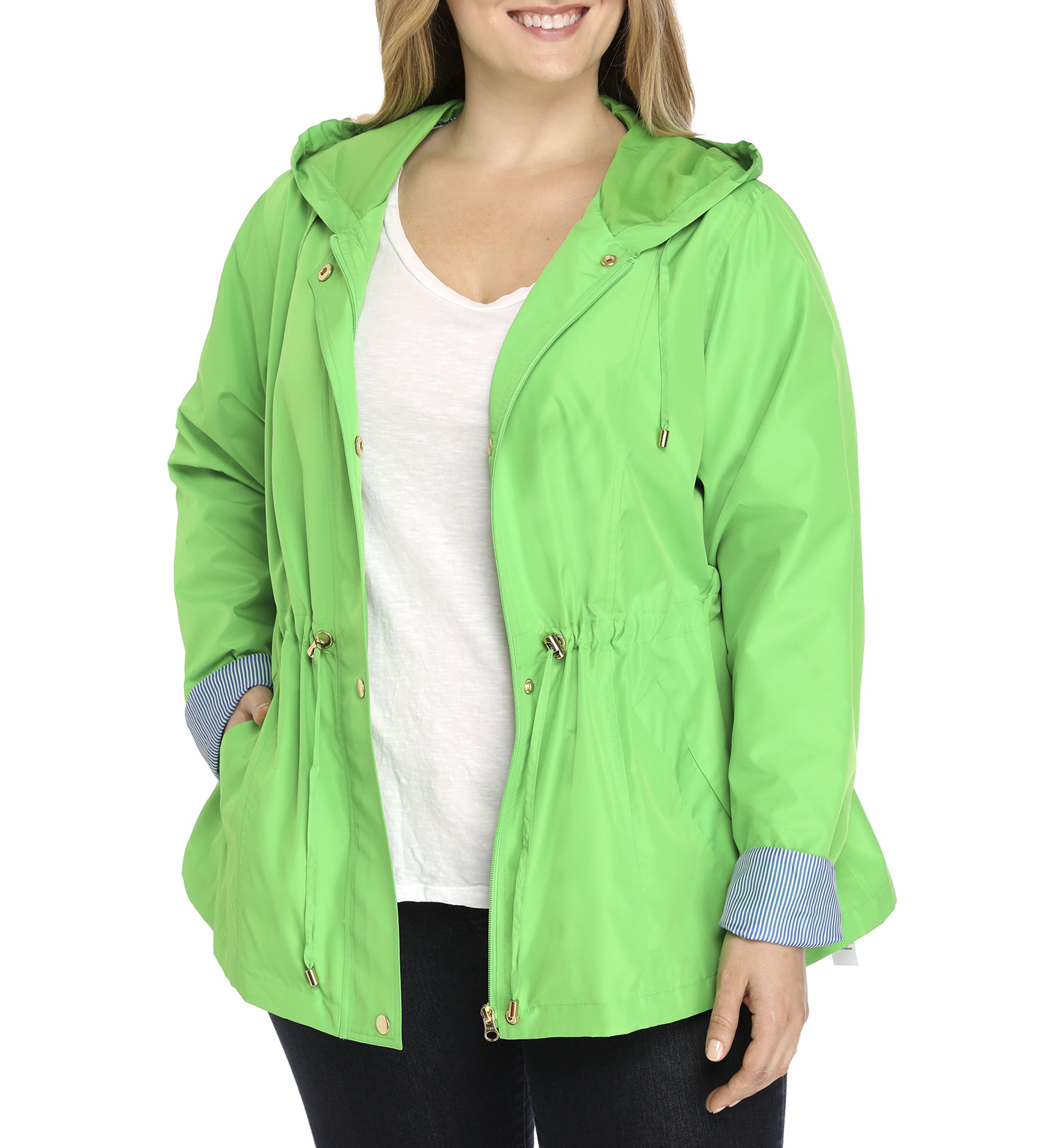 Plus Size Anorak Jacket