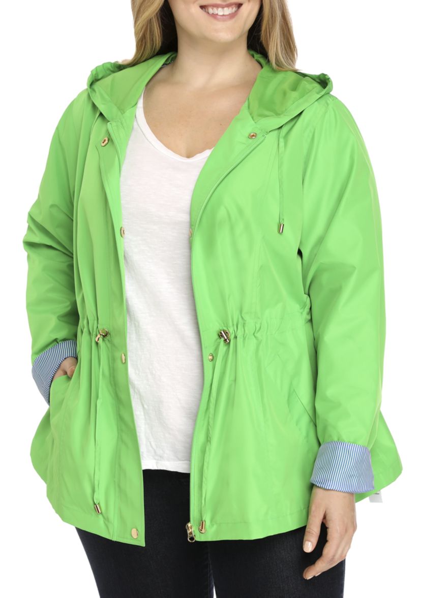 Plus Size Anorak Jacket