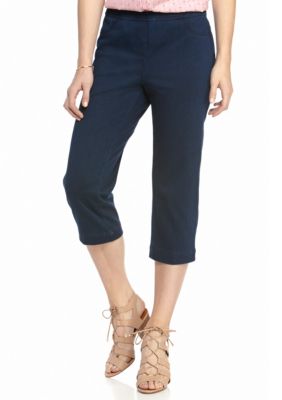 Kim Rogers® Knit Pull On Capri Pants | Belk