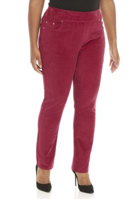 Kim Rogers® Five Pocket Corduroy Pants | belk