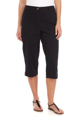 capri exercise pants with pockets