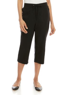 Kim Rogers® Linen Capris | belk