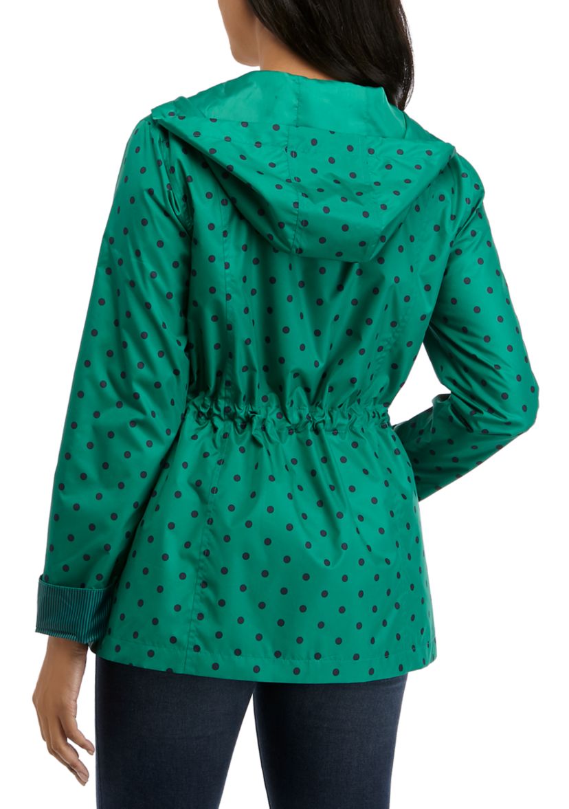 Womens Long Sleeve Hooded Anorak Jacket 