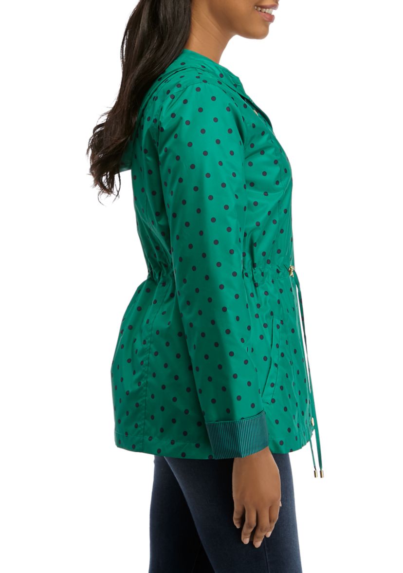 Womens Long Sleeve Hooded Anorak Jacket 