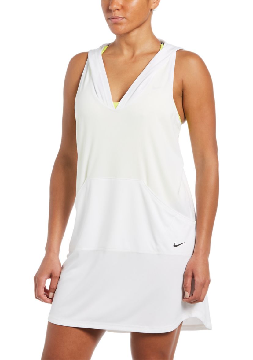 Essential Hooded Swim Cover Up Dress