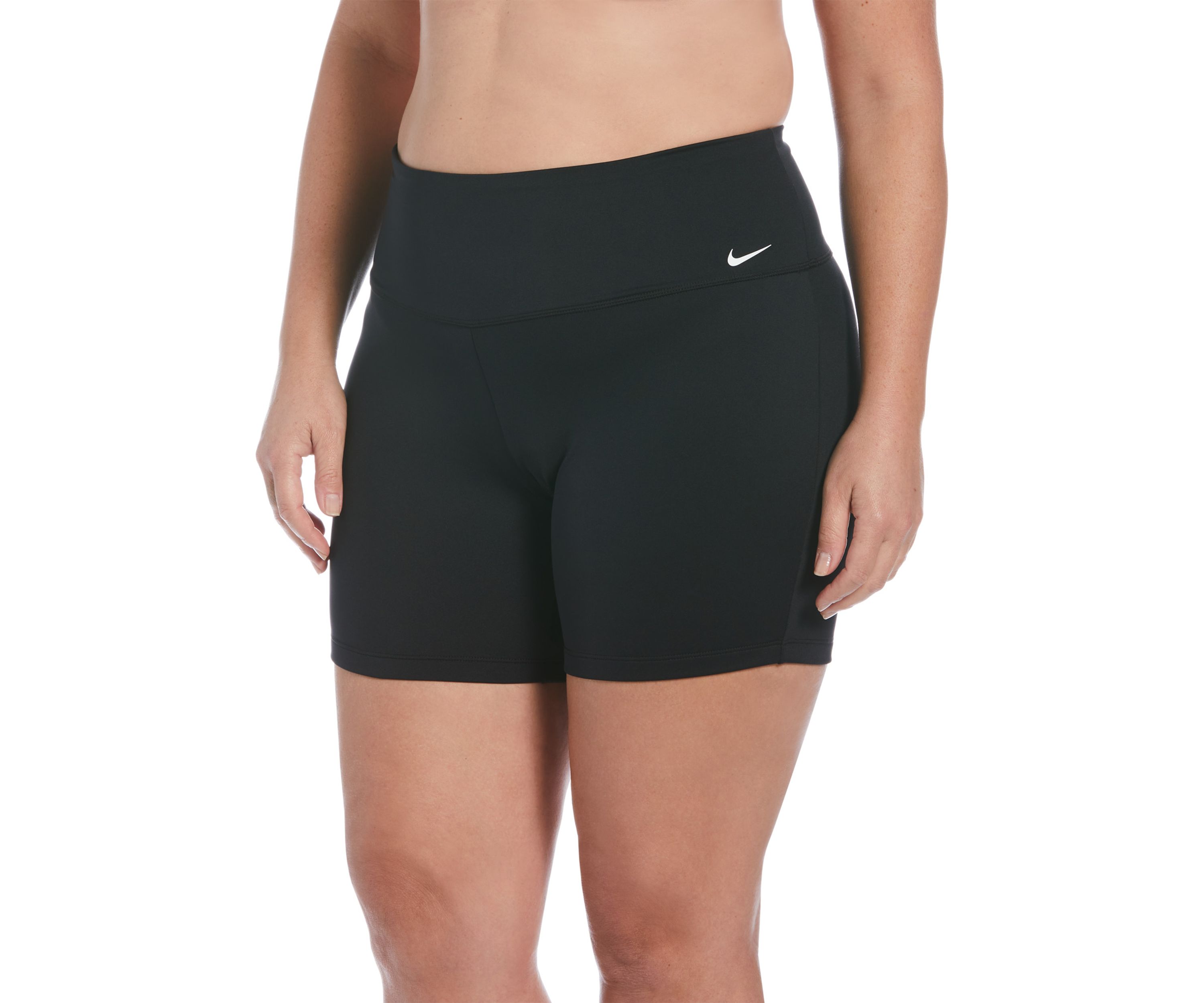 Plus Size Essential 6" Swim Kick Shorts