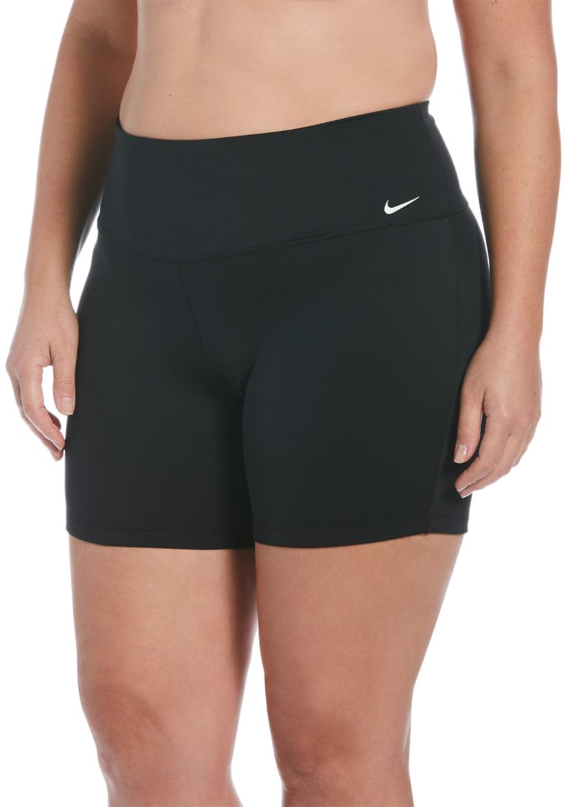 Plus Size Essential 6" Swim Kick Shorts