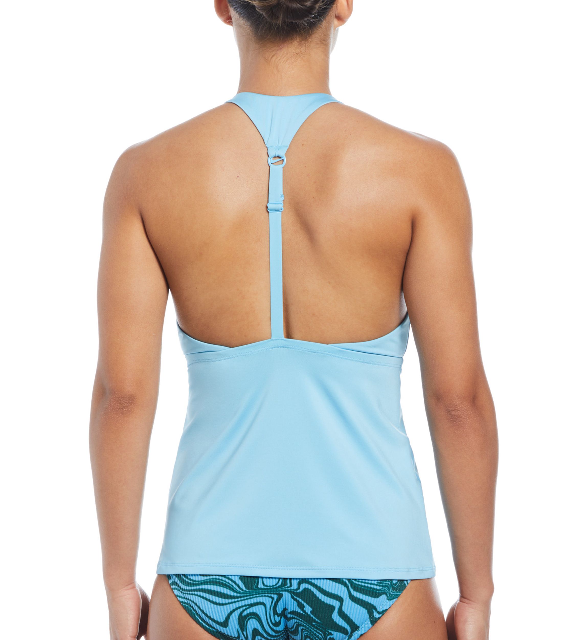 Essential Square Neck Tankini Swim Top