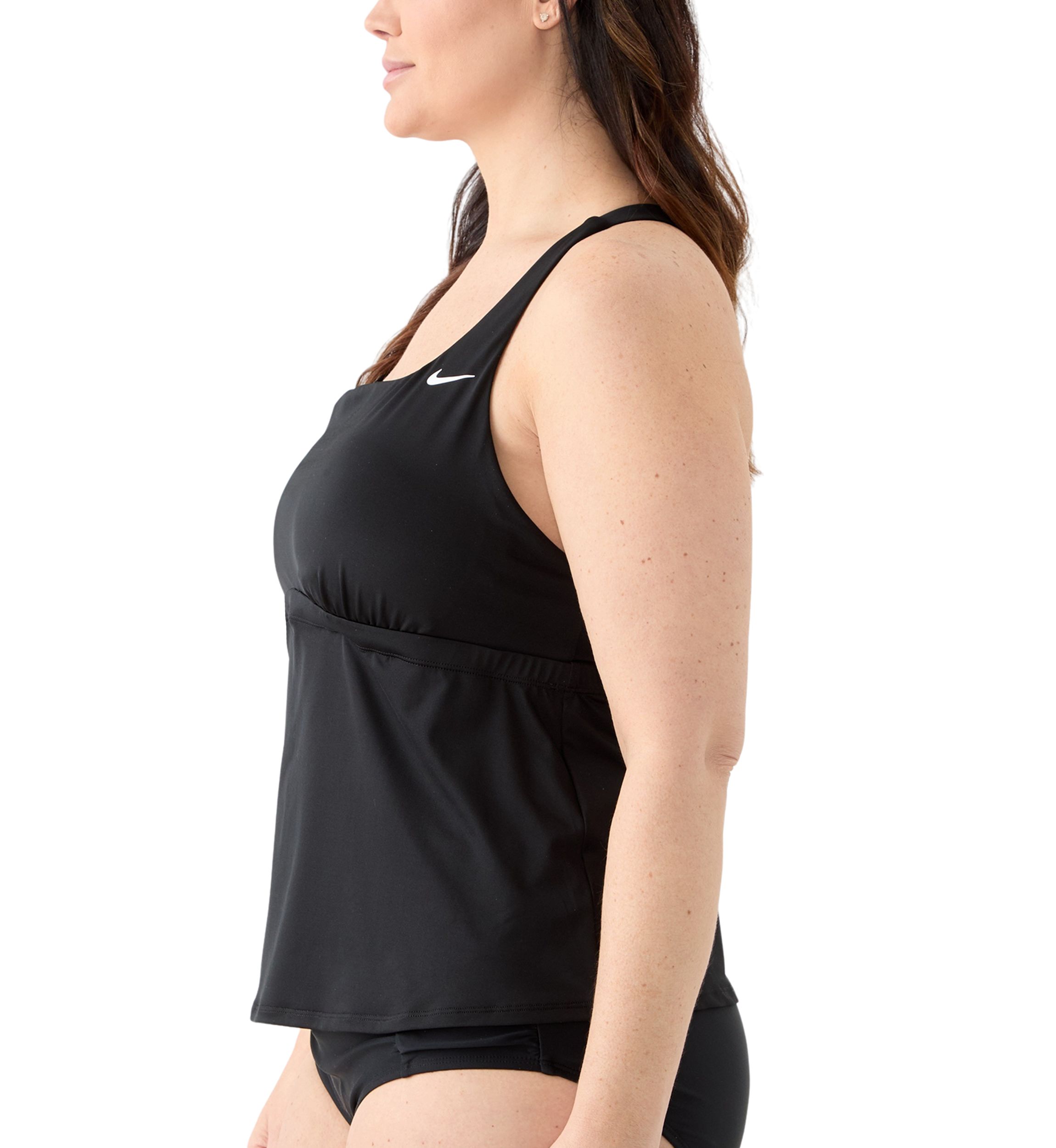 Essential Square Neck Tankini Swim Top 