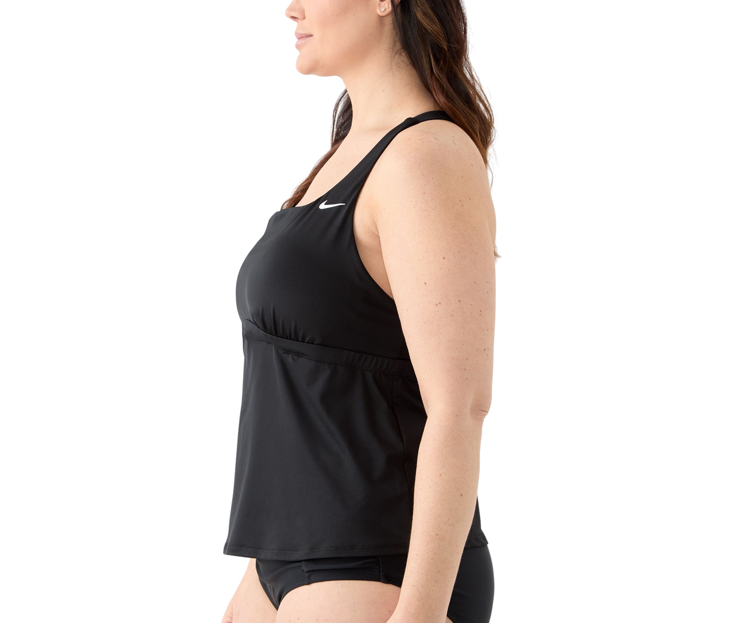 Essential Square Neck Tankini Swim Top 