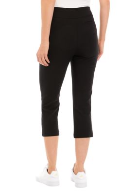 Calvin Klein Performance Plus Solid Side-Pocket Pull-On Leggings