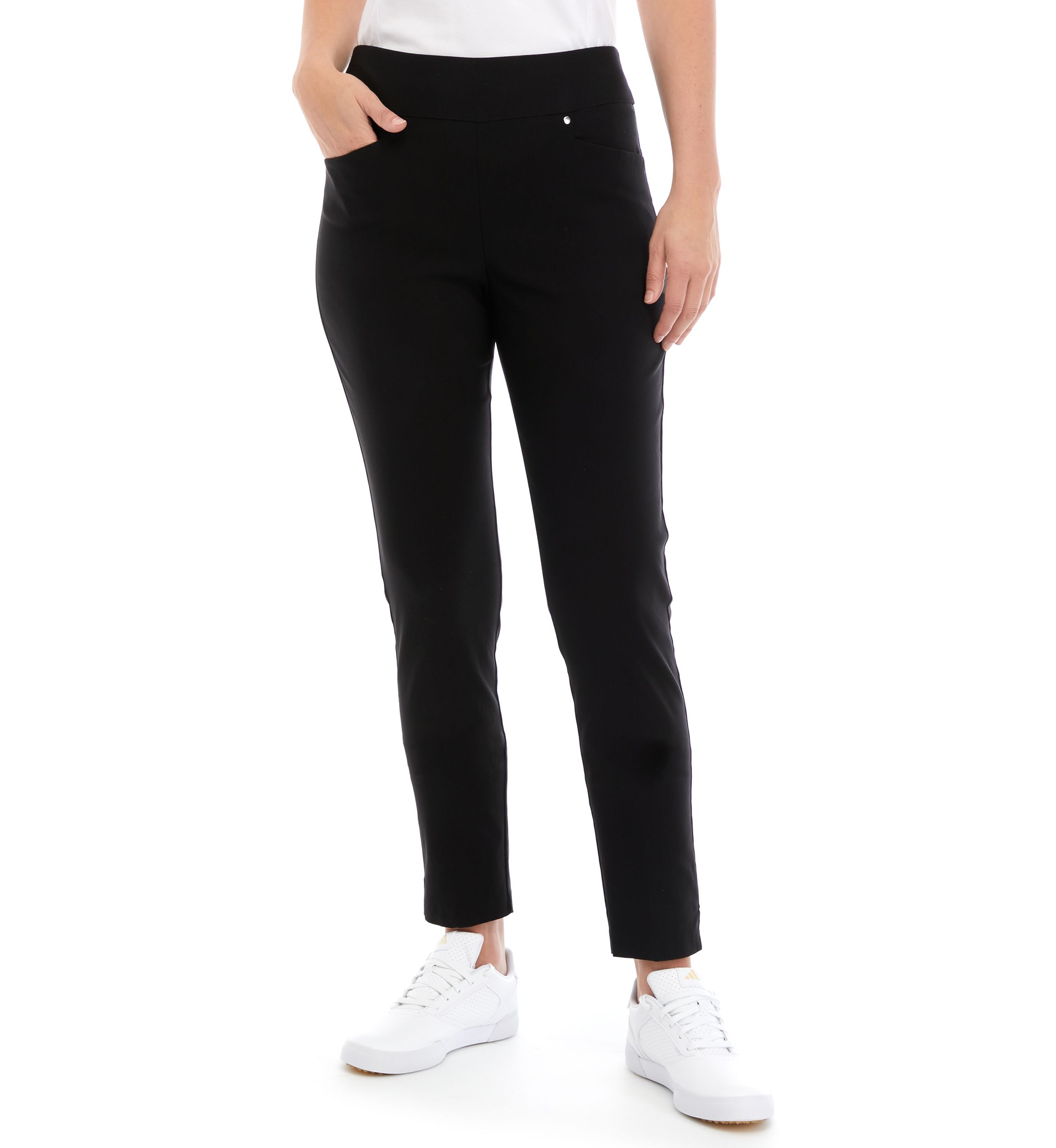 Pull On Solid Pants