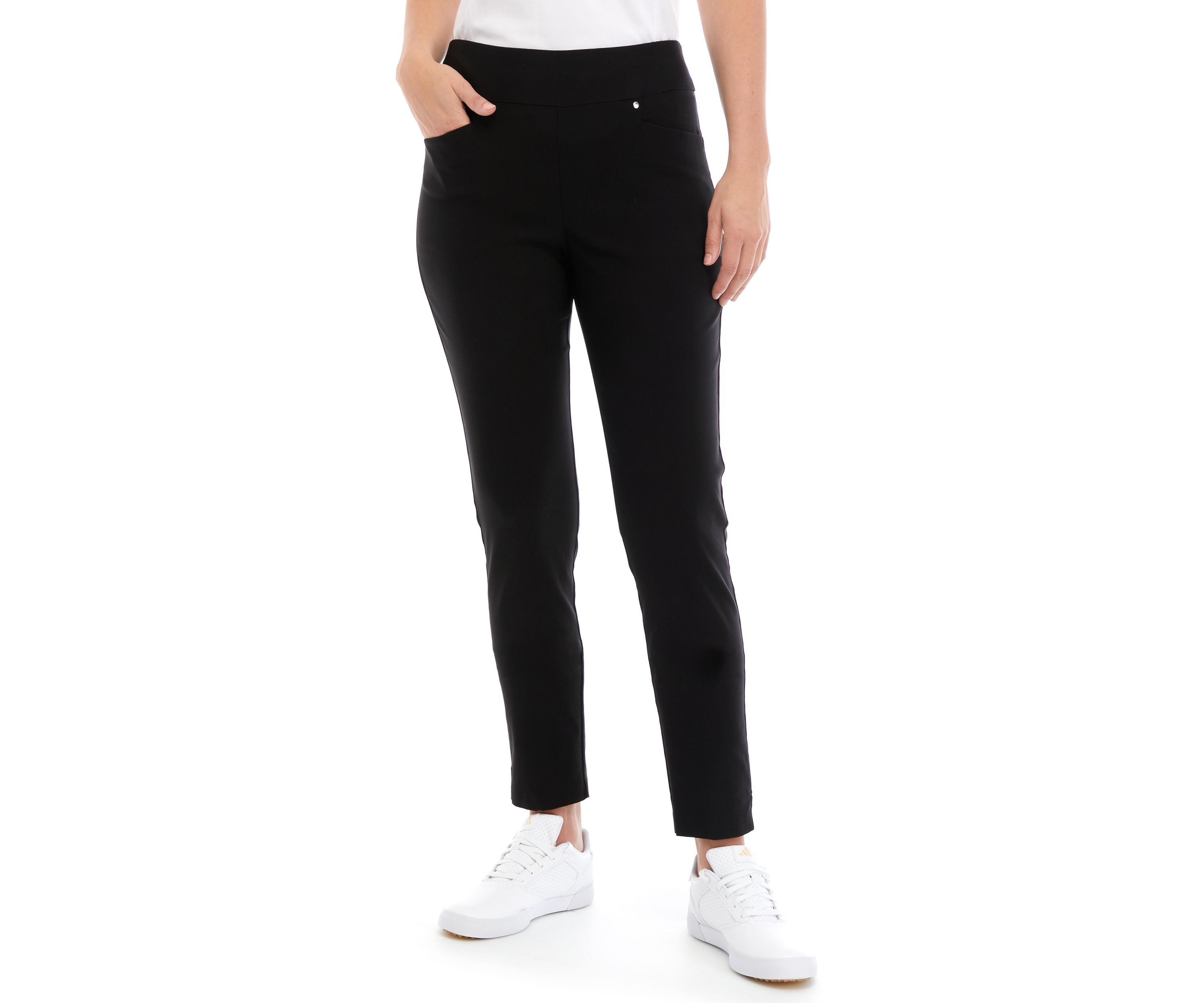 Pull On Solid Pants
