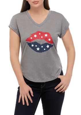 Women's Dolman Sleeve Graphic T-Shirt