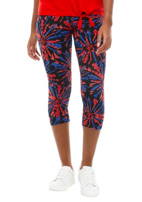 Printed Yummy Capri Leggings