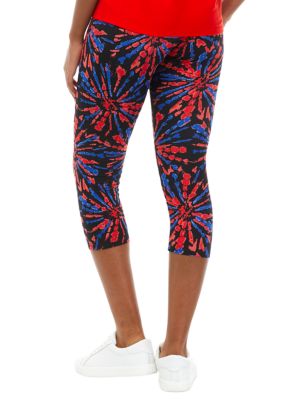 Printed Yummy Capri Leggings