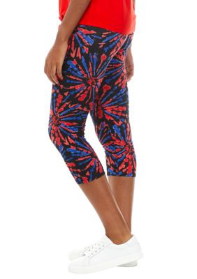 Printed Yummy Capri Leggings