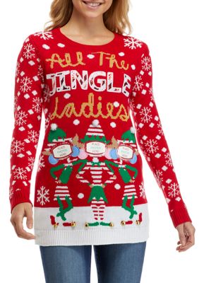 All my shop jingle ladies sweater