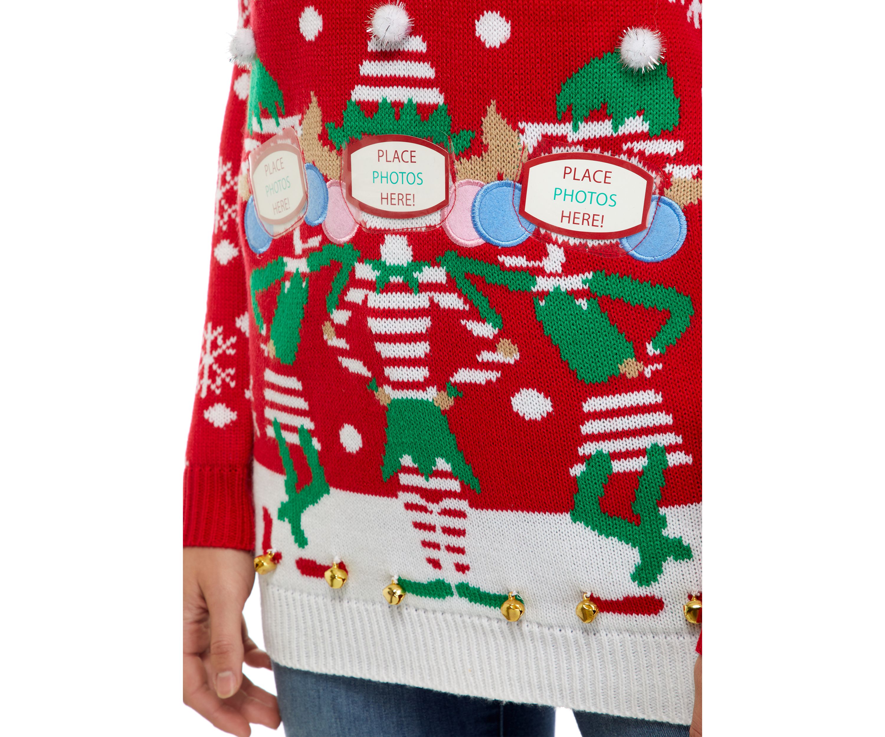 Womens All the Jingle Ladies Sweater