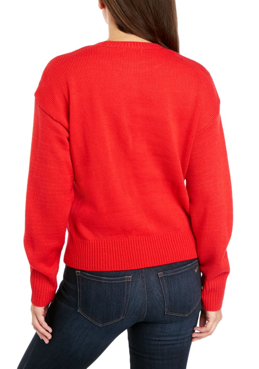 Long Sleeve Christmas Merry Sweater