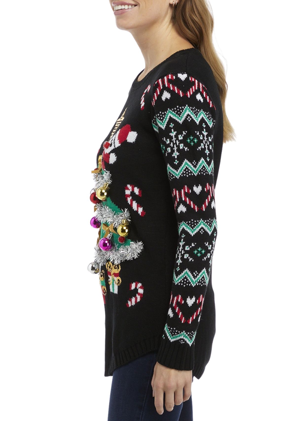 Womens Christmas Tree Sweater 