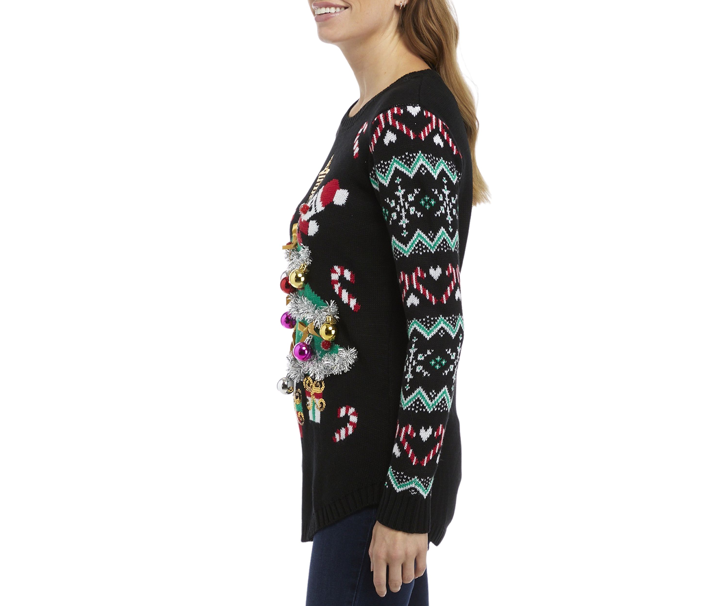 Womens Christmas Tree Sweater 