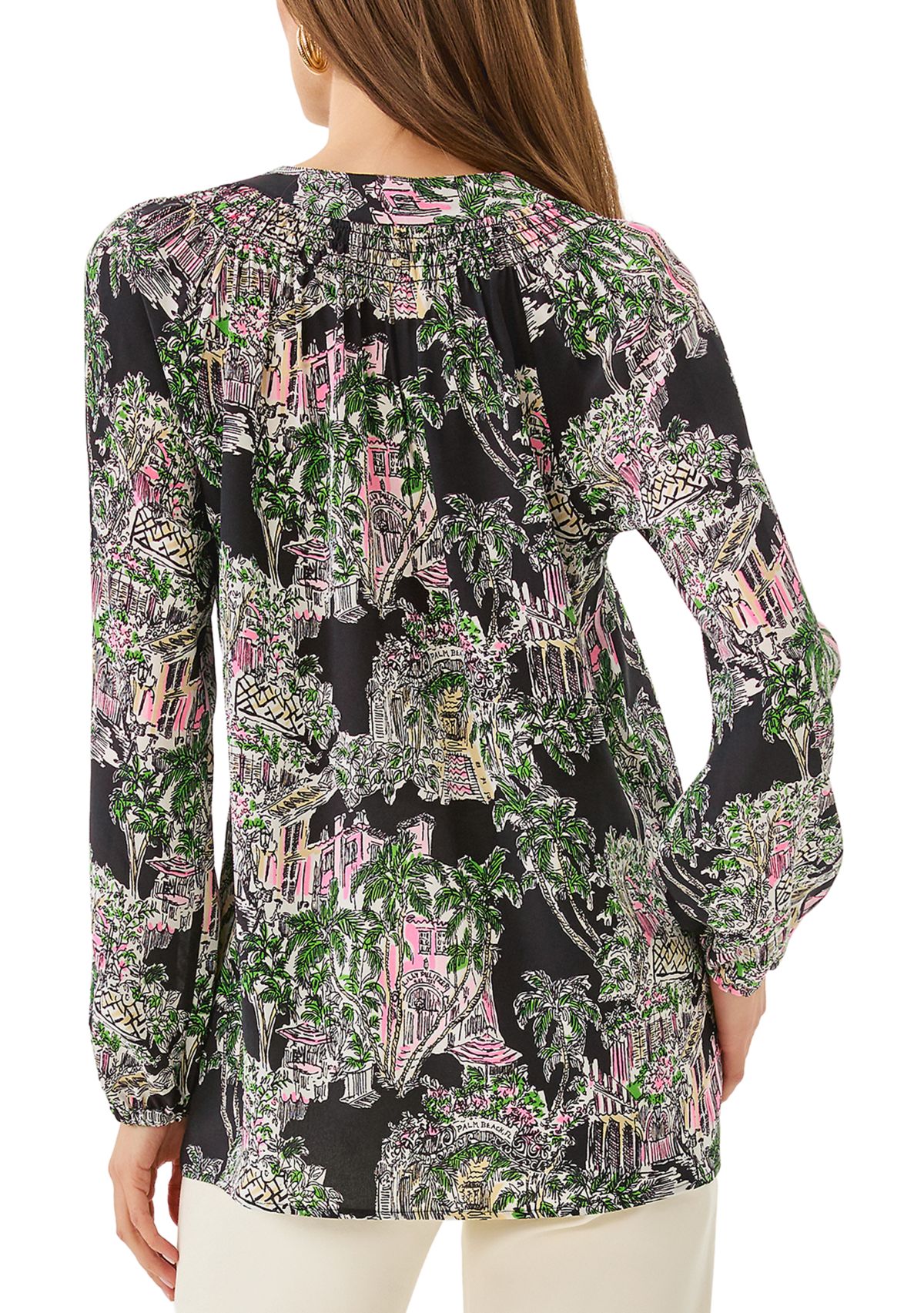 Womens Elsa Silk Top