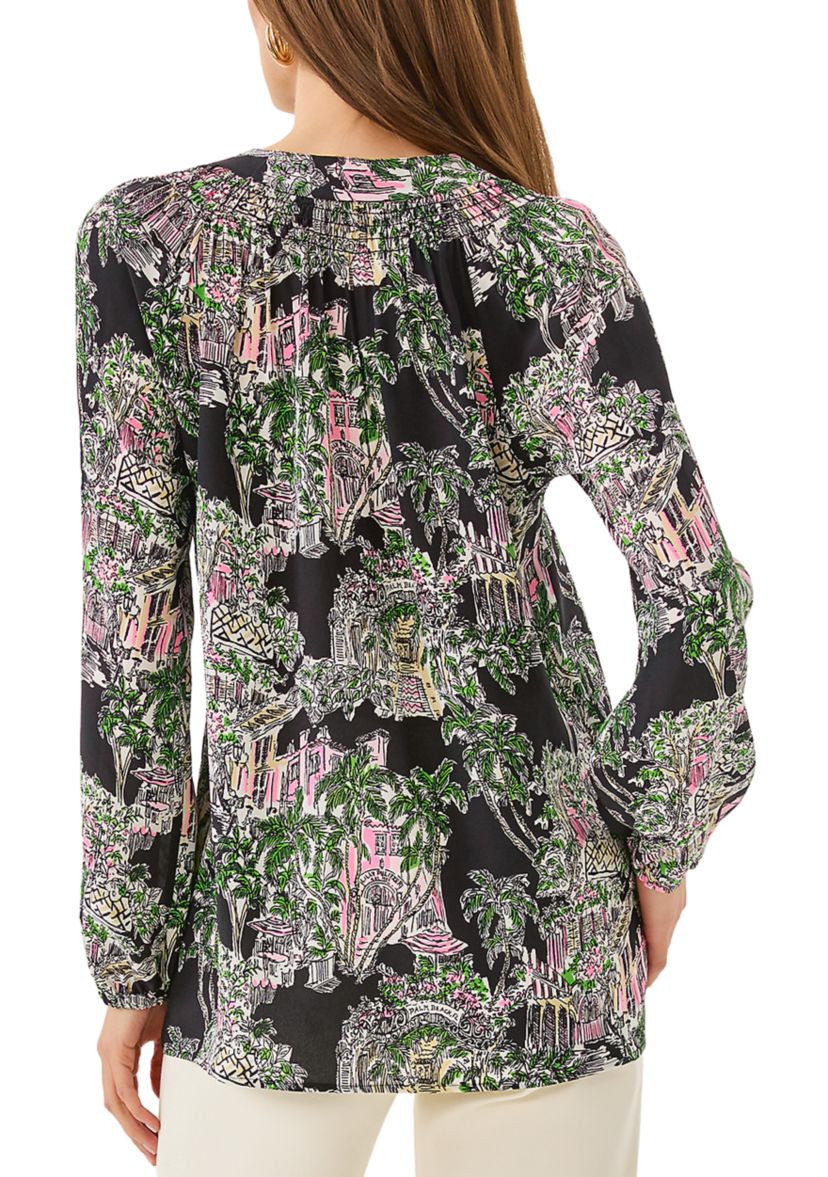 Womens Elsa Silk Top