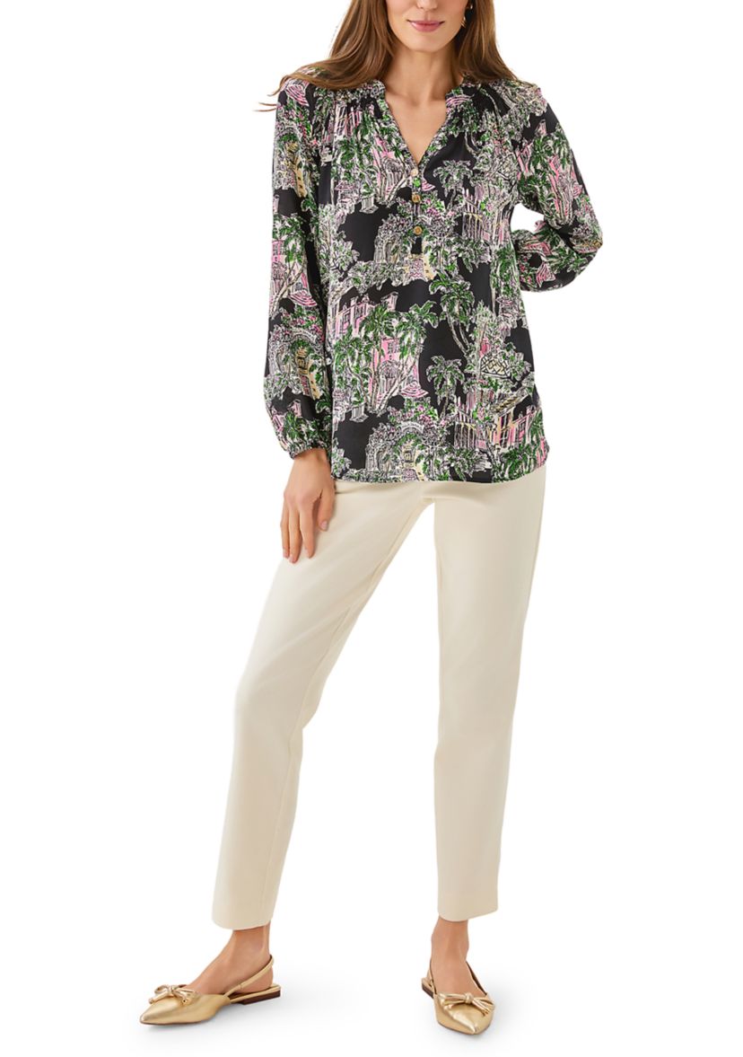 Womens Elsa Silk Top