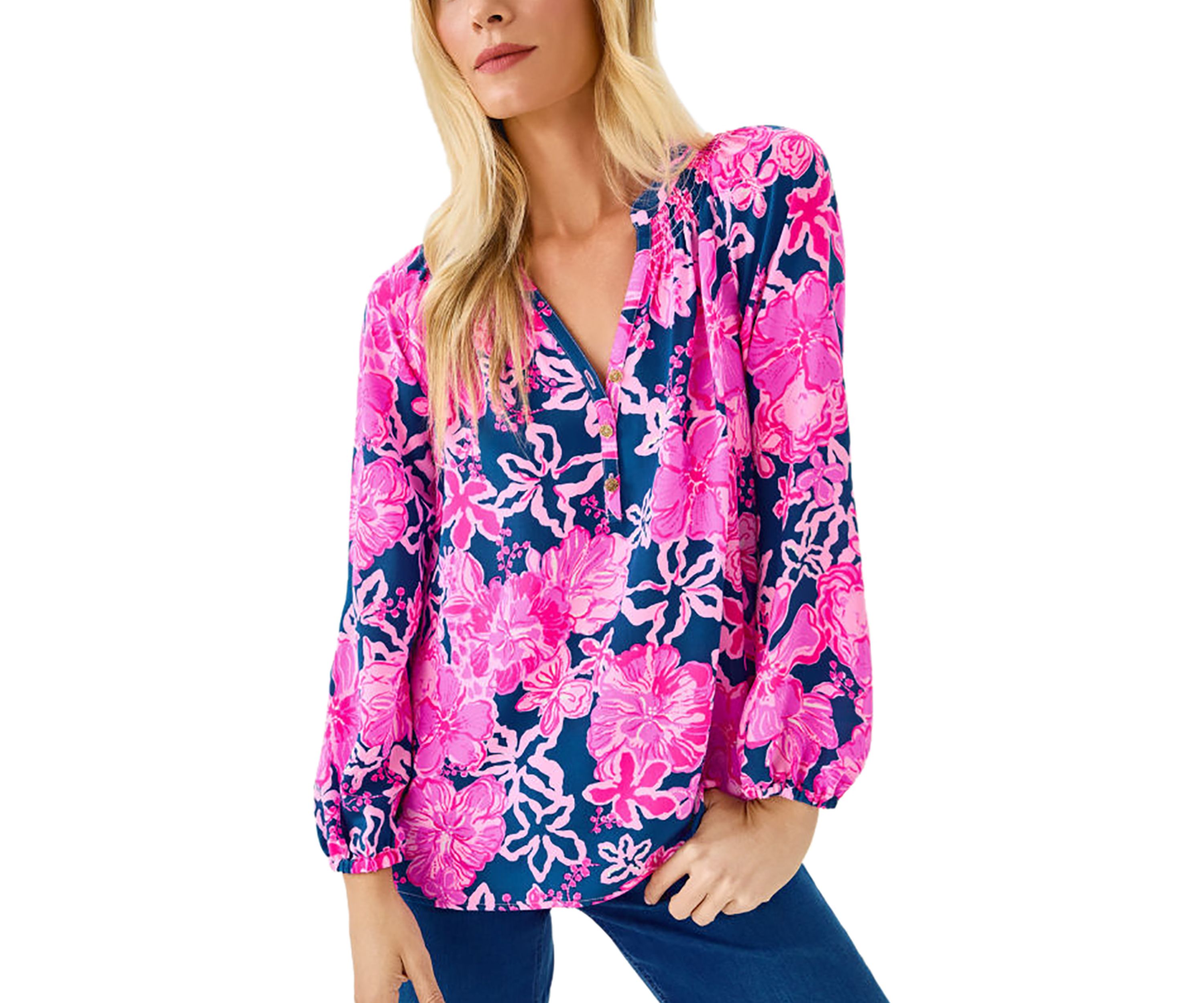 Womens Elsa Silk Top 