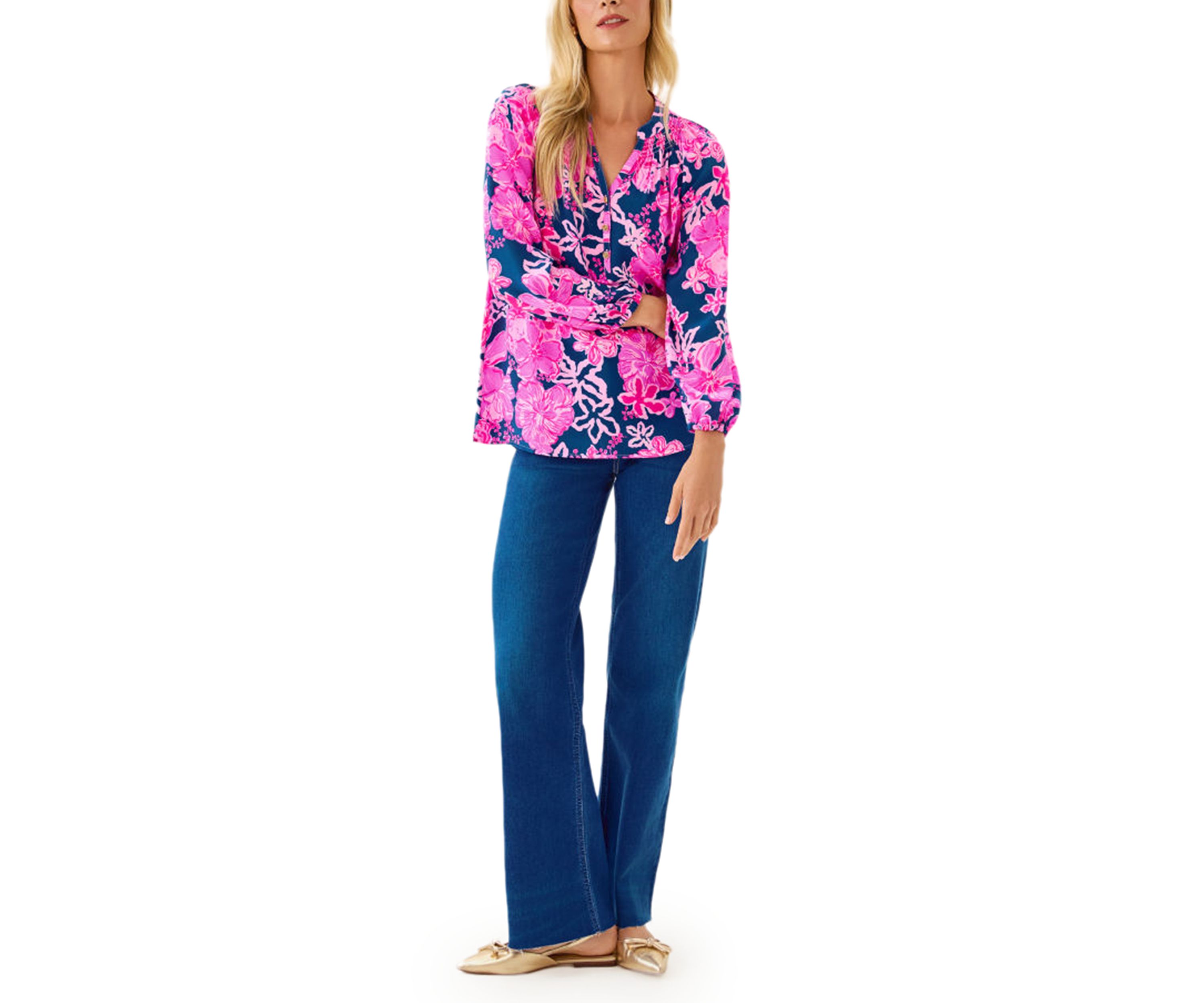 Womens Elsa Silk Top 