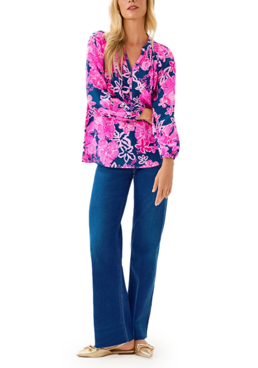 Womens Elsa Silk Top 