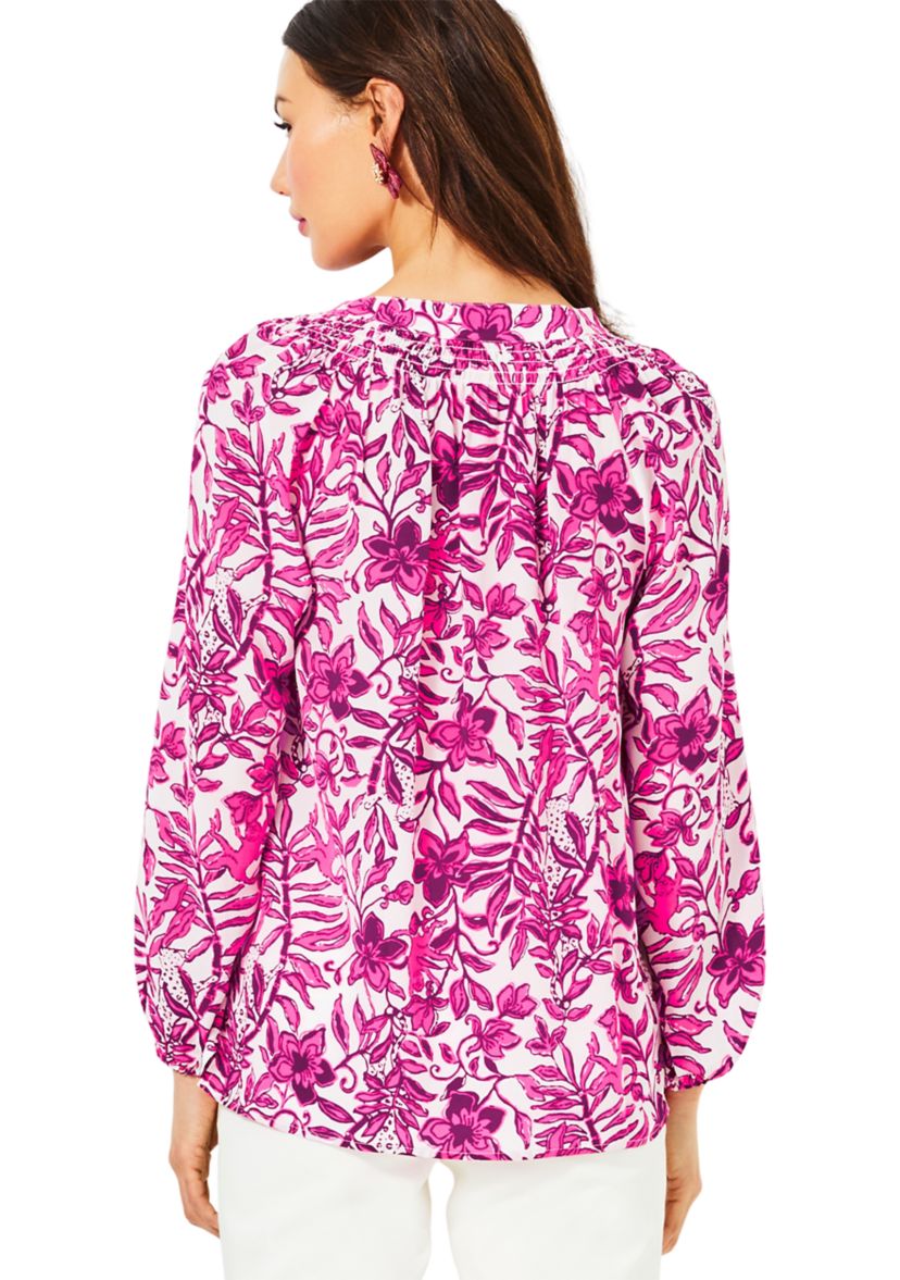 Womens Elsa Silk Top