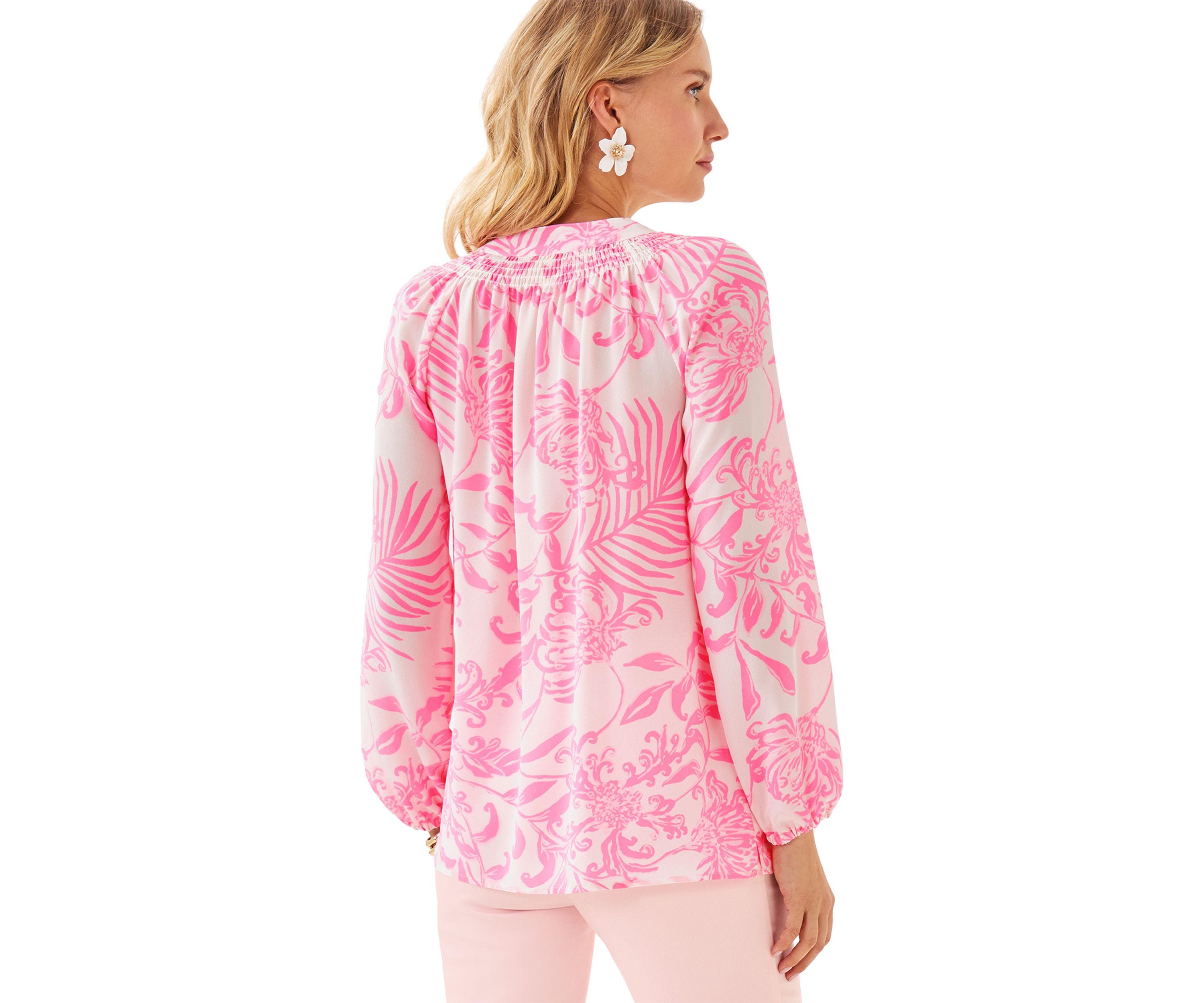 Womens Elsa Silk Top