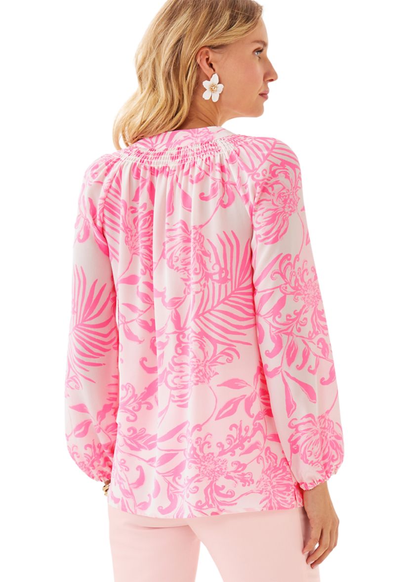 Womens Elsa Silk Top