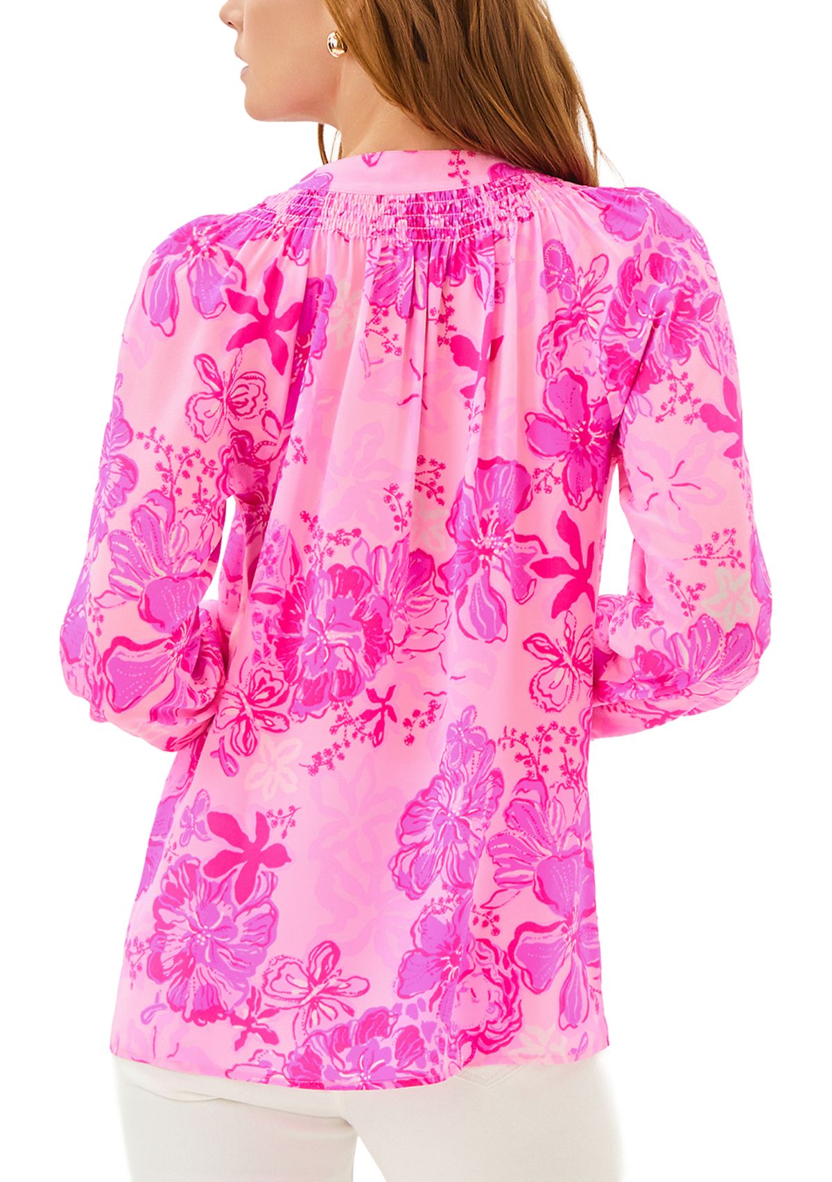 Womens Elsa Silk Top