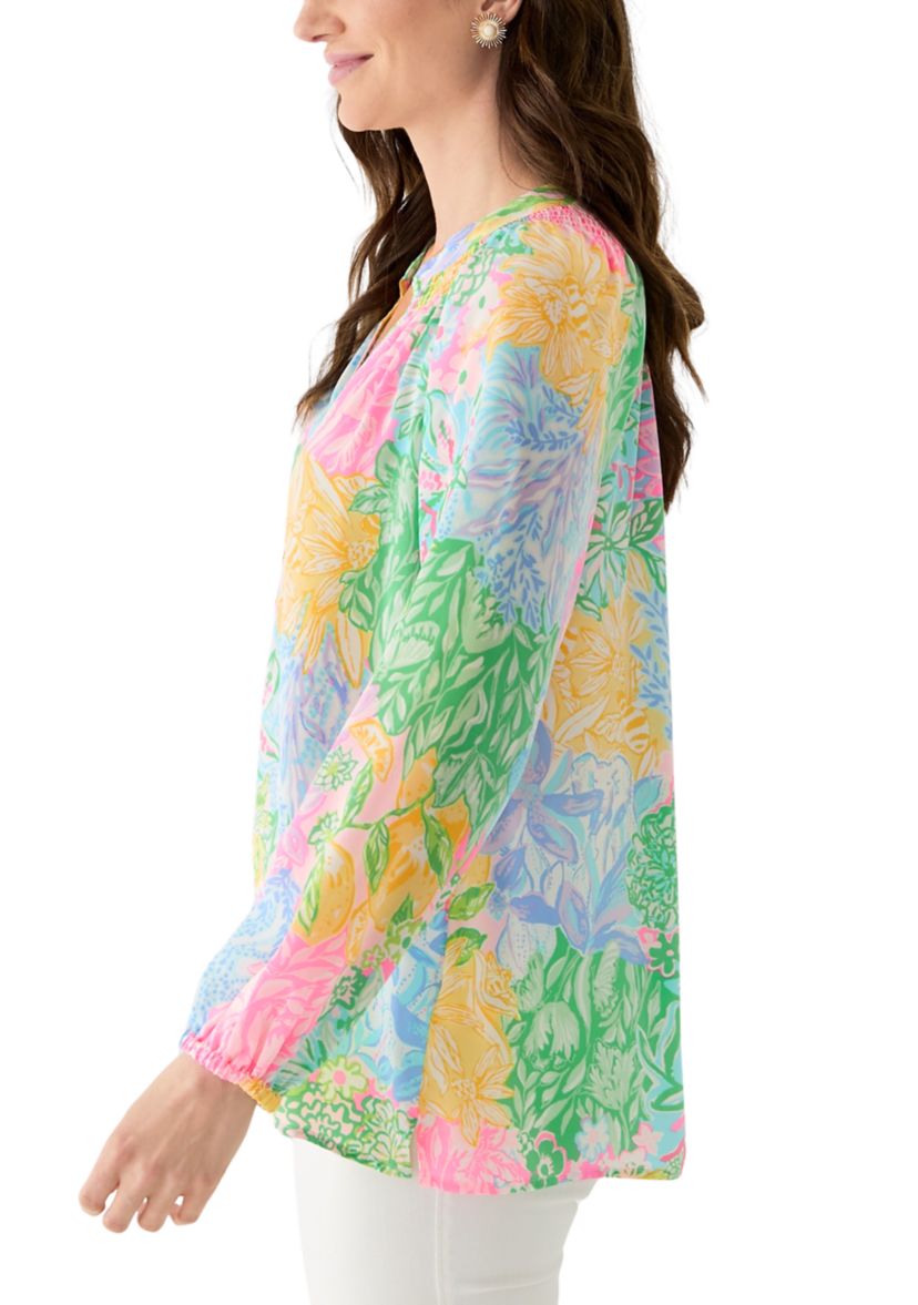 Womens Elsa Silk Top