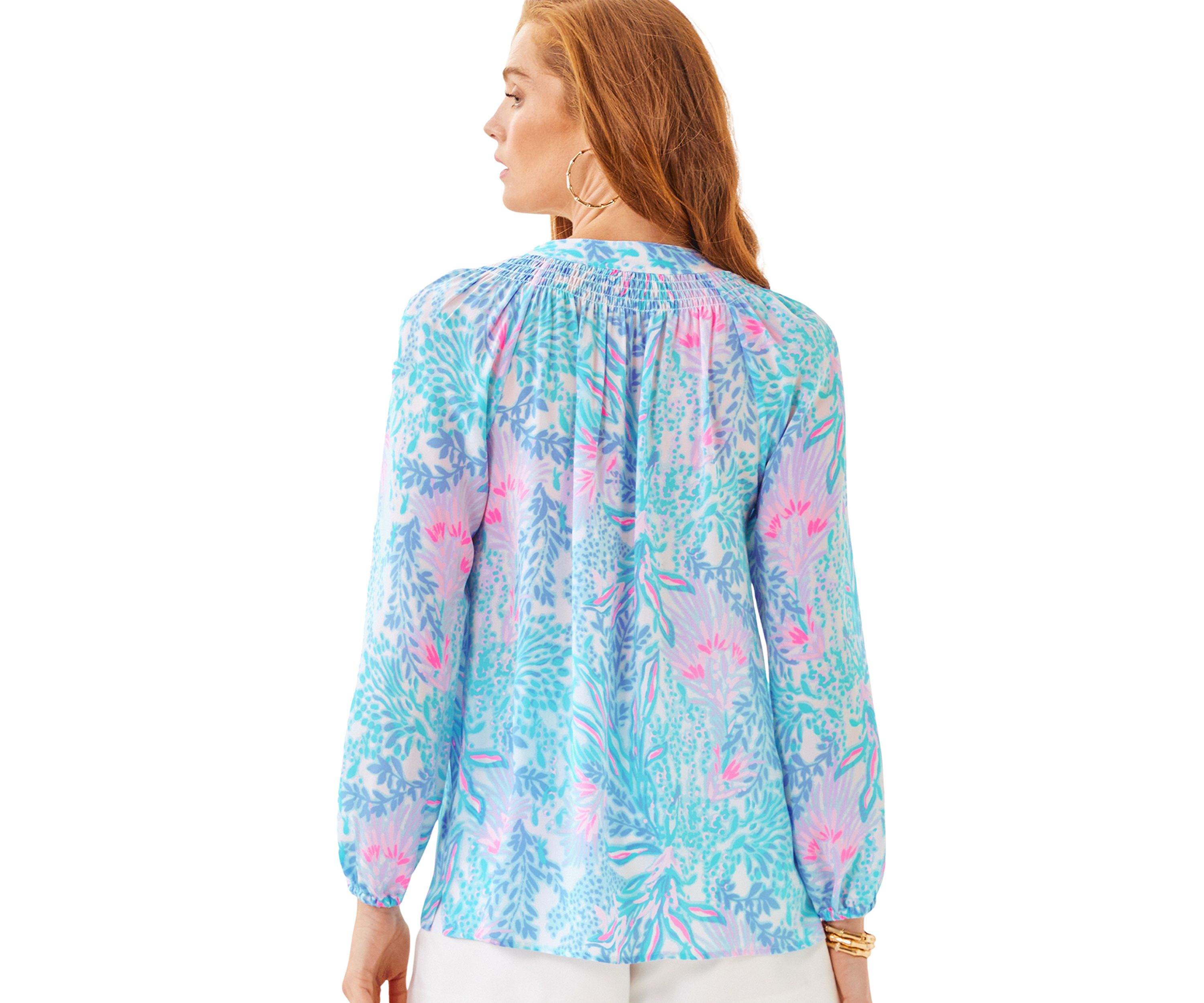 Womens Elsa Silk Top 