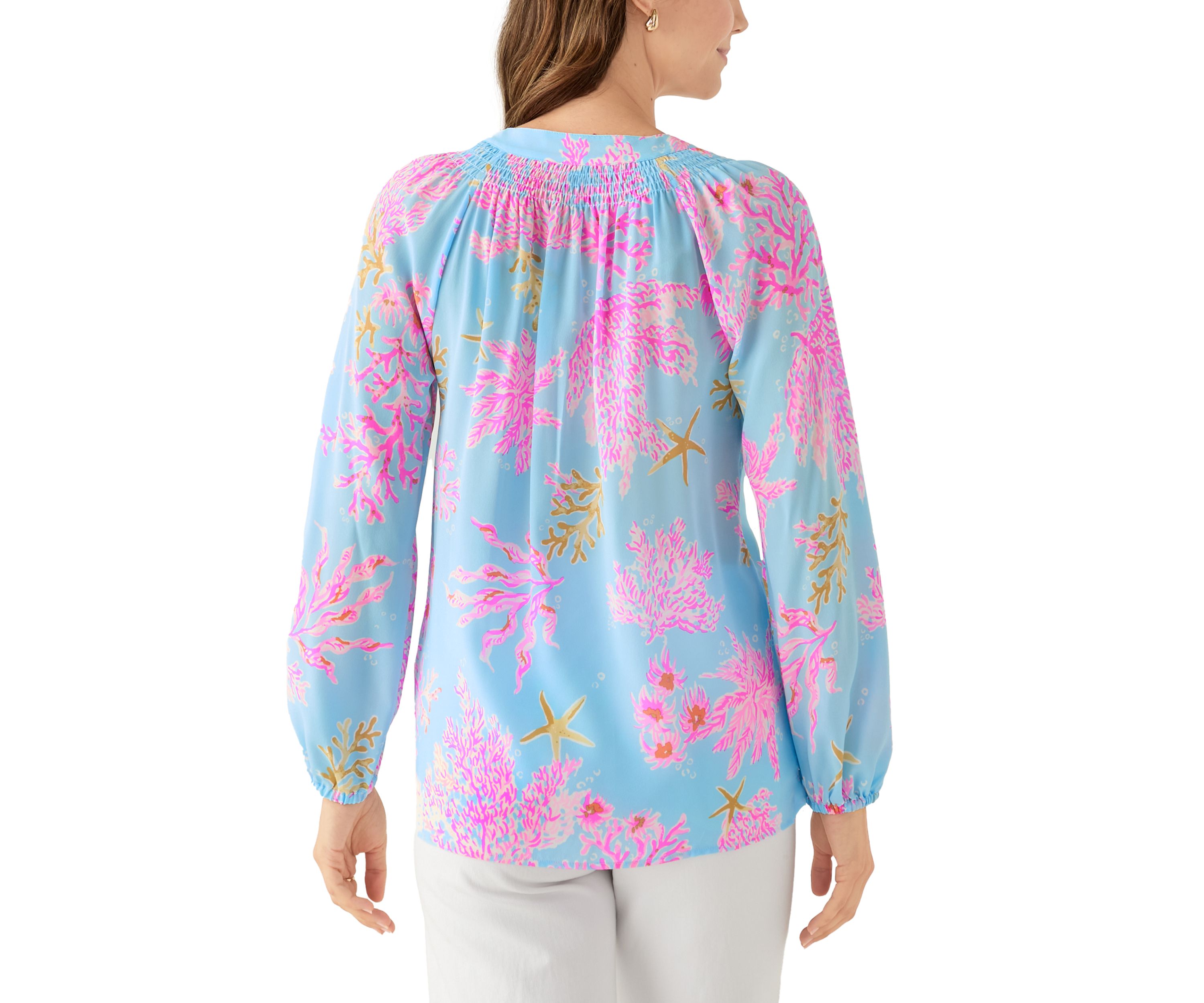 Womens Elsa Silk Top 