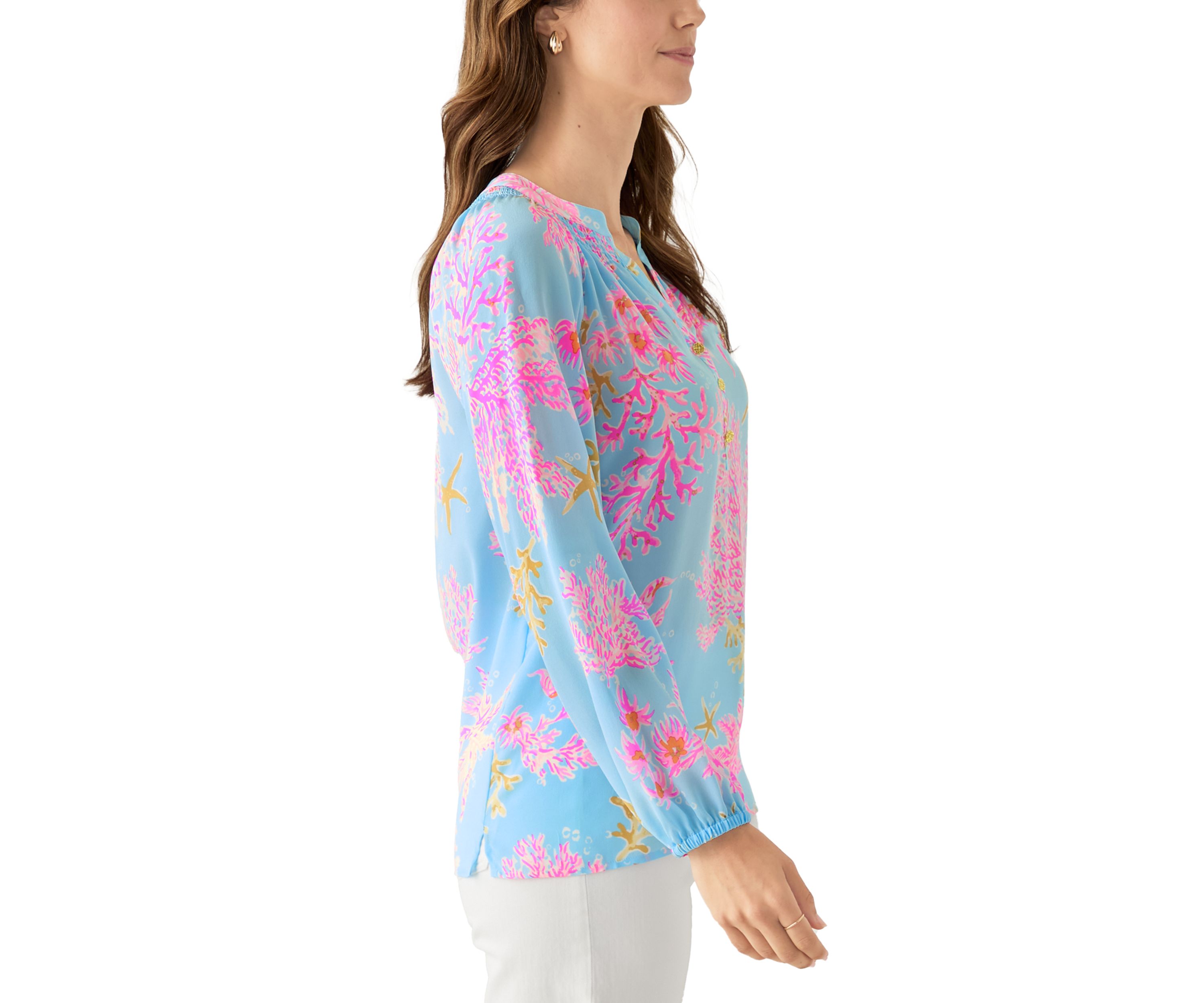 Womens Elsa Silk Top 