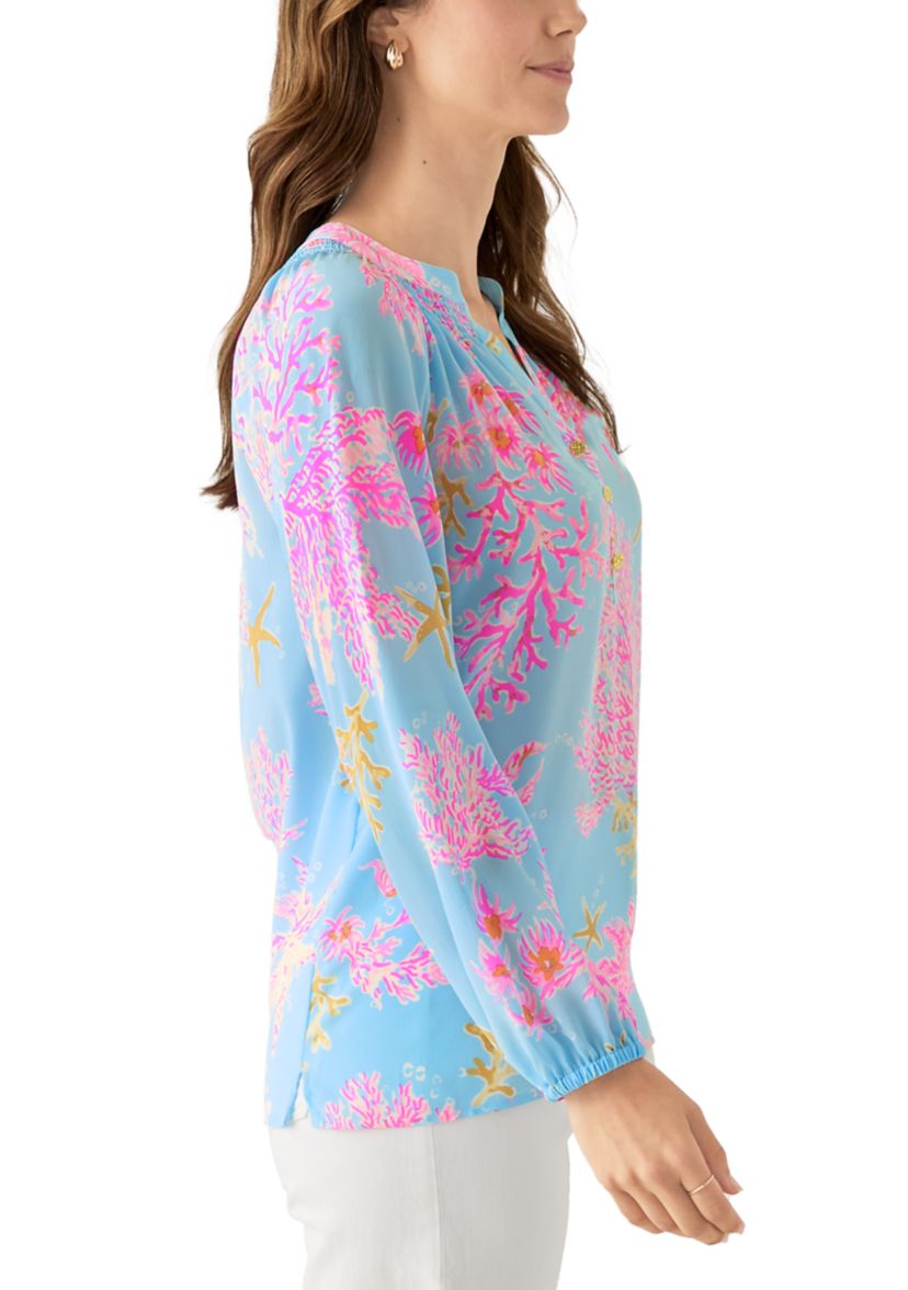 Womens Elsa Silk Top 
