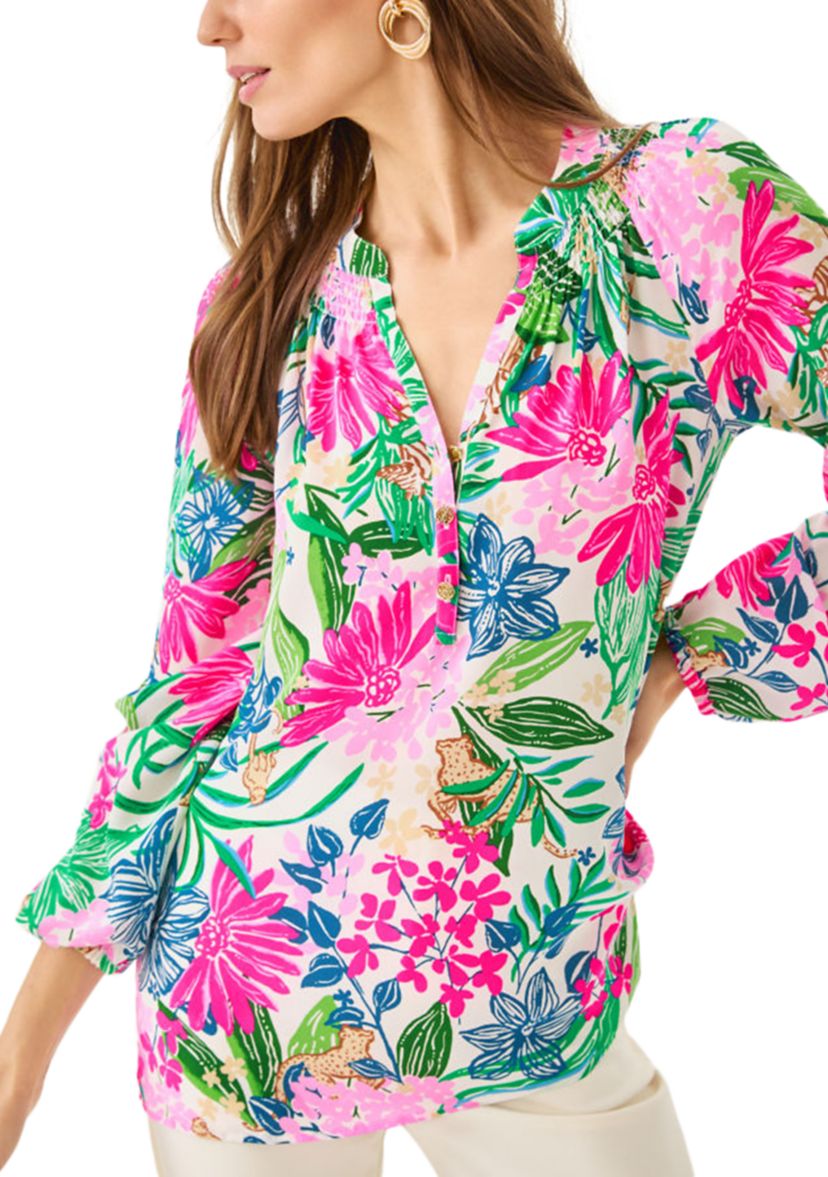 Womens Elsa Silk Top 