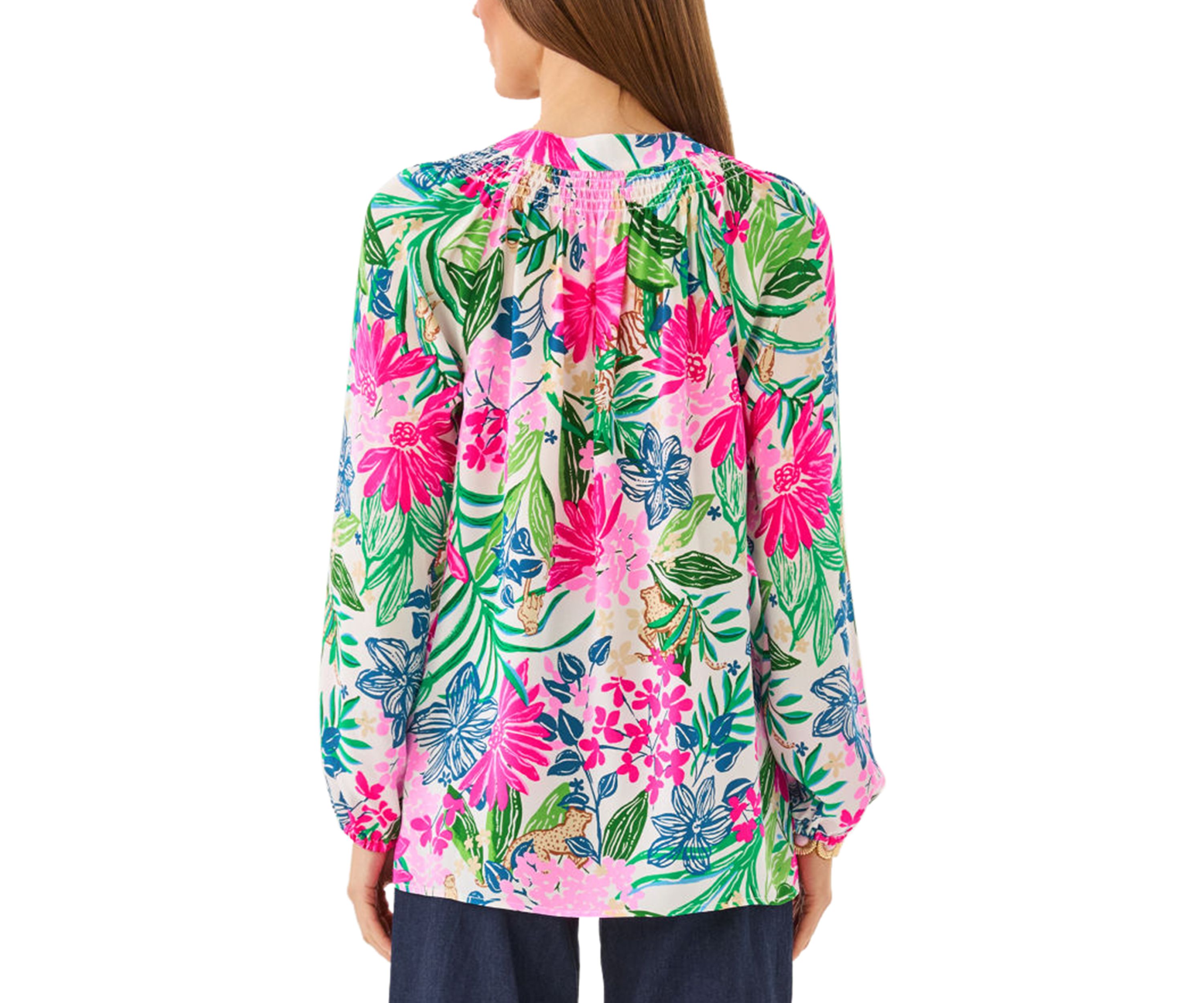 Womens Elsa Silk Top 