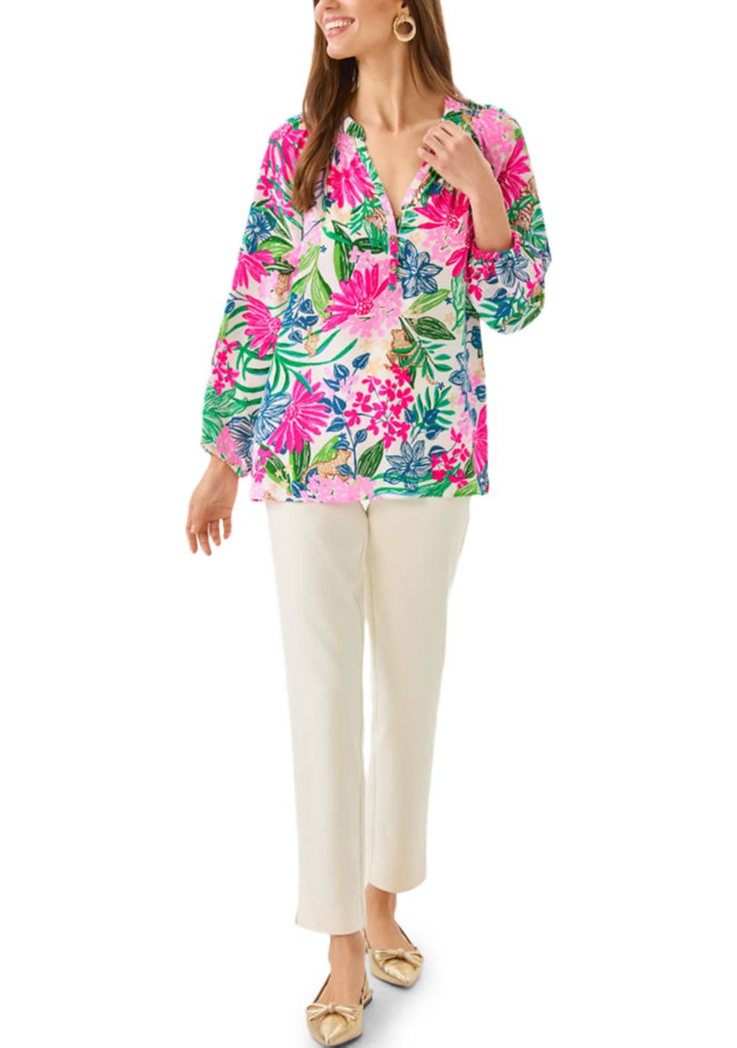 Womens Elsa Silk Top 