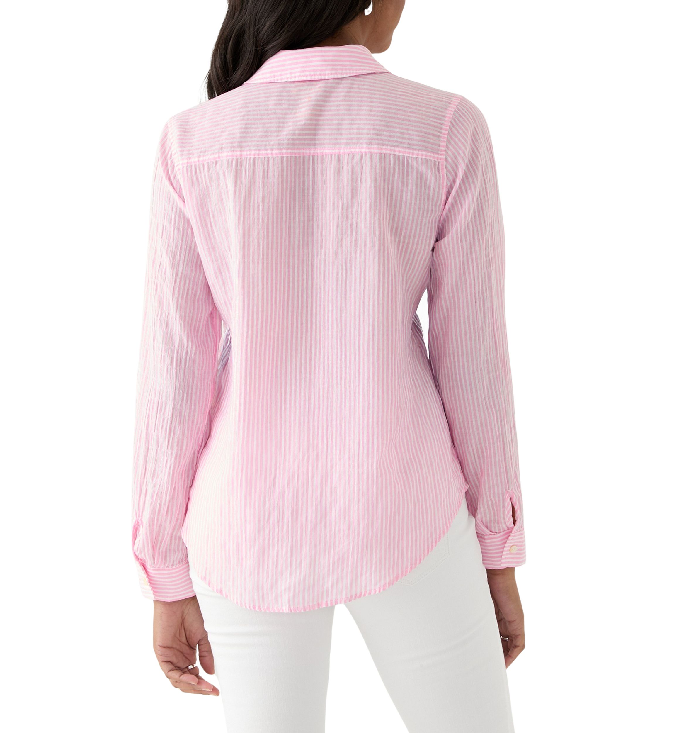 Womens Sea View Button Down Top