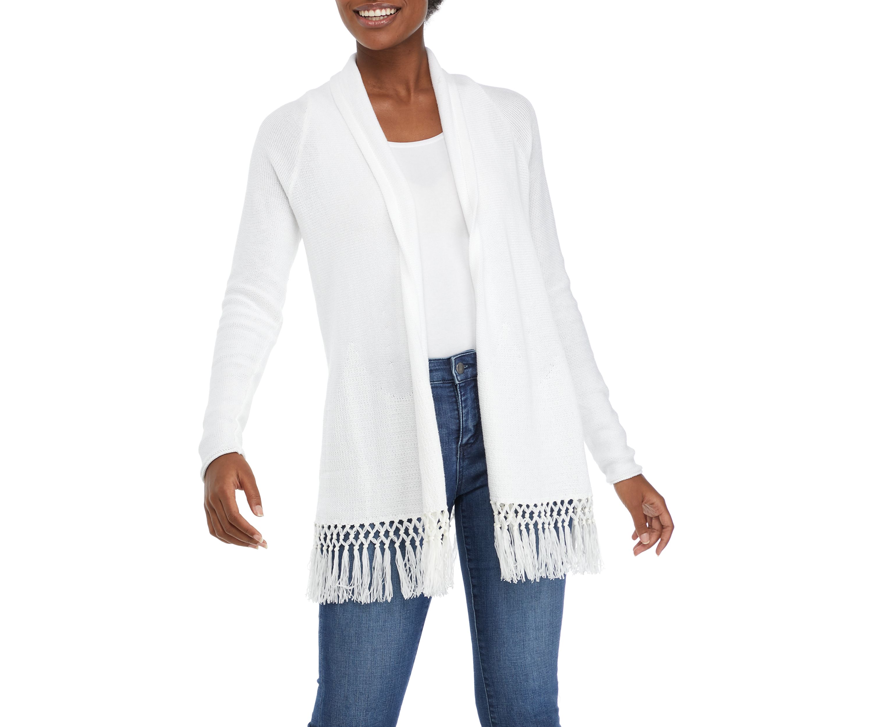 Tatum Fringe Cardigan