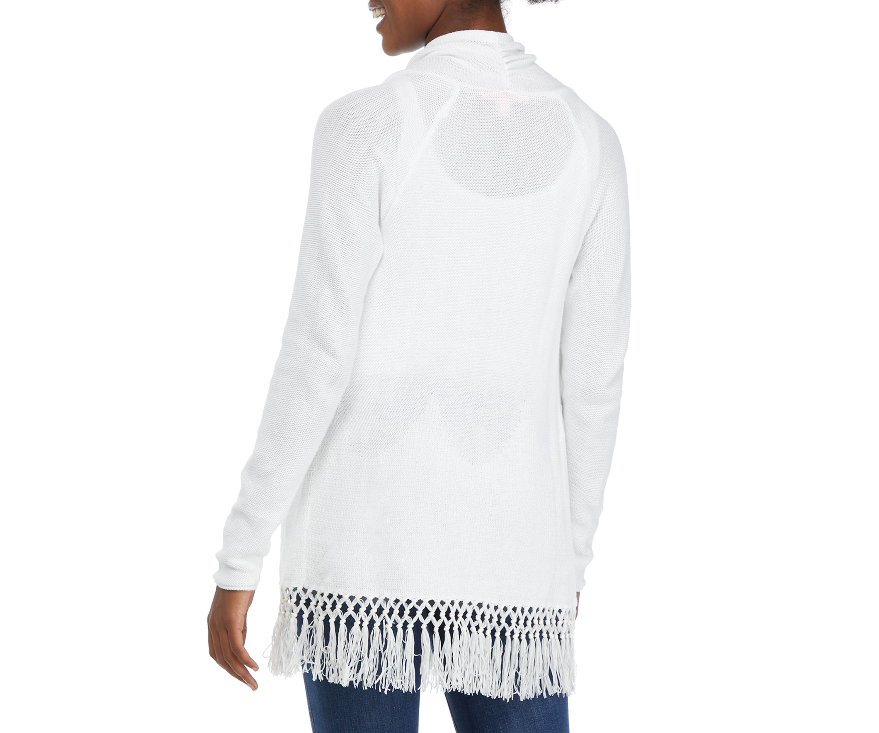 Tatum Fringe Cardigan