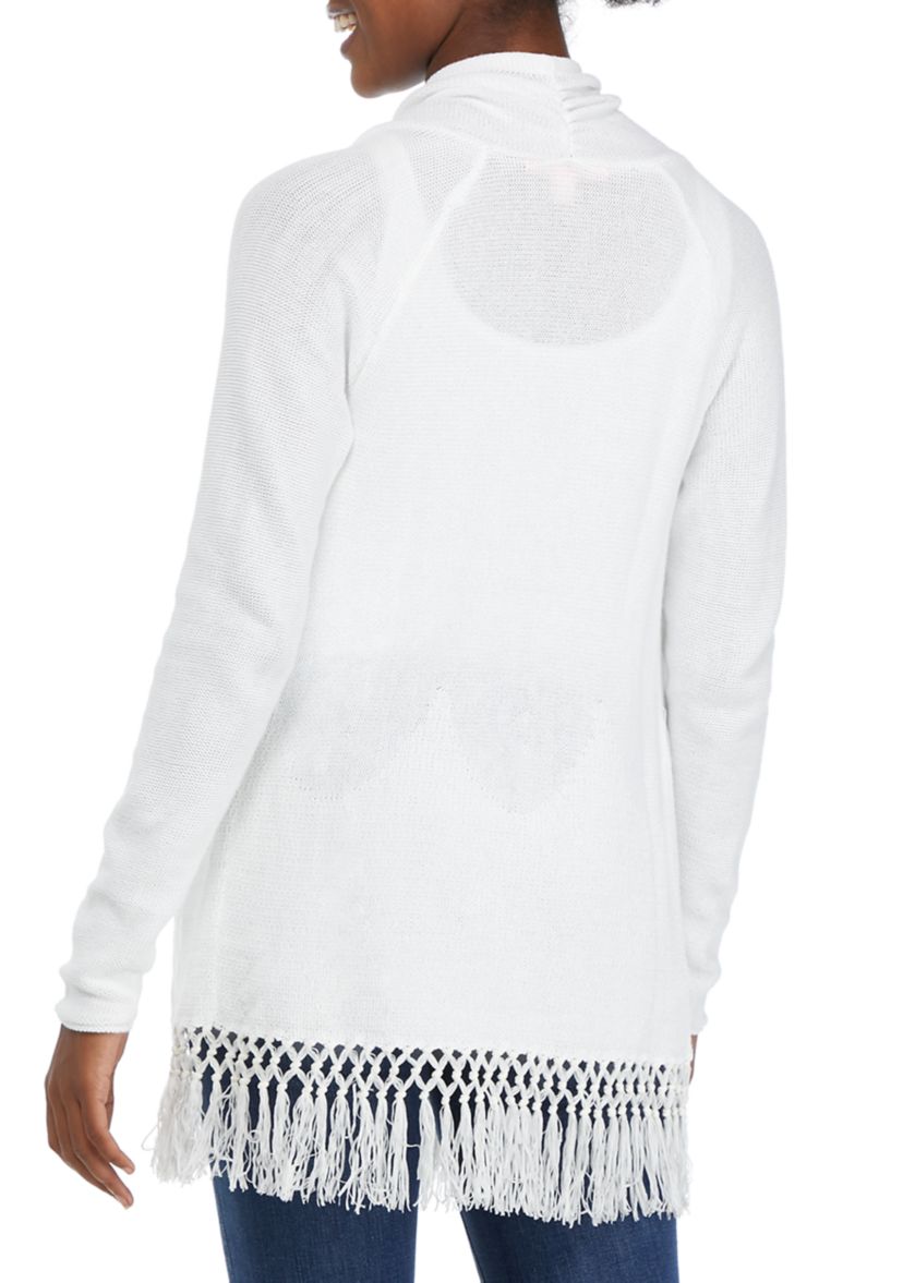 Tatum Fringe Cardigan