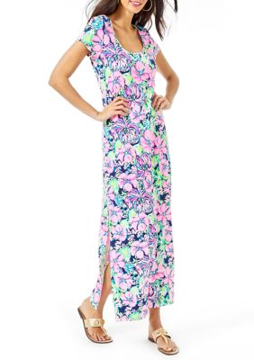 Lilly Pulitzer Women s Wynne Short Sleeve Maxi Dress belk