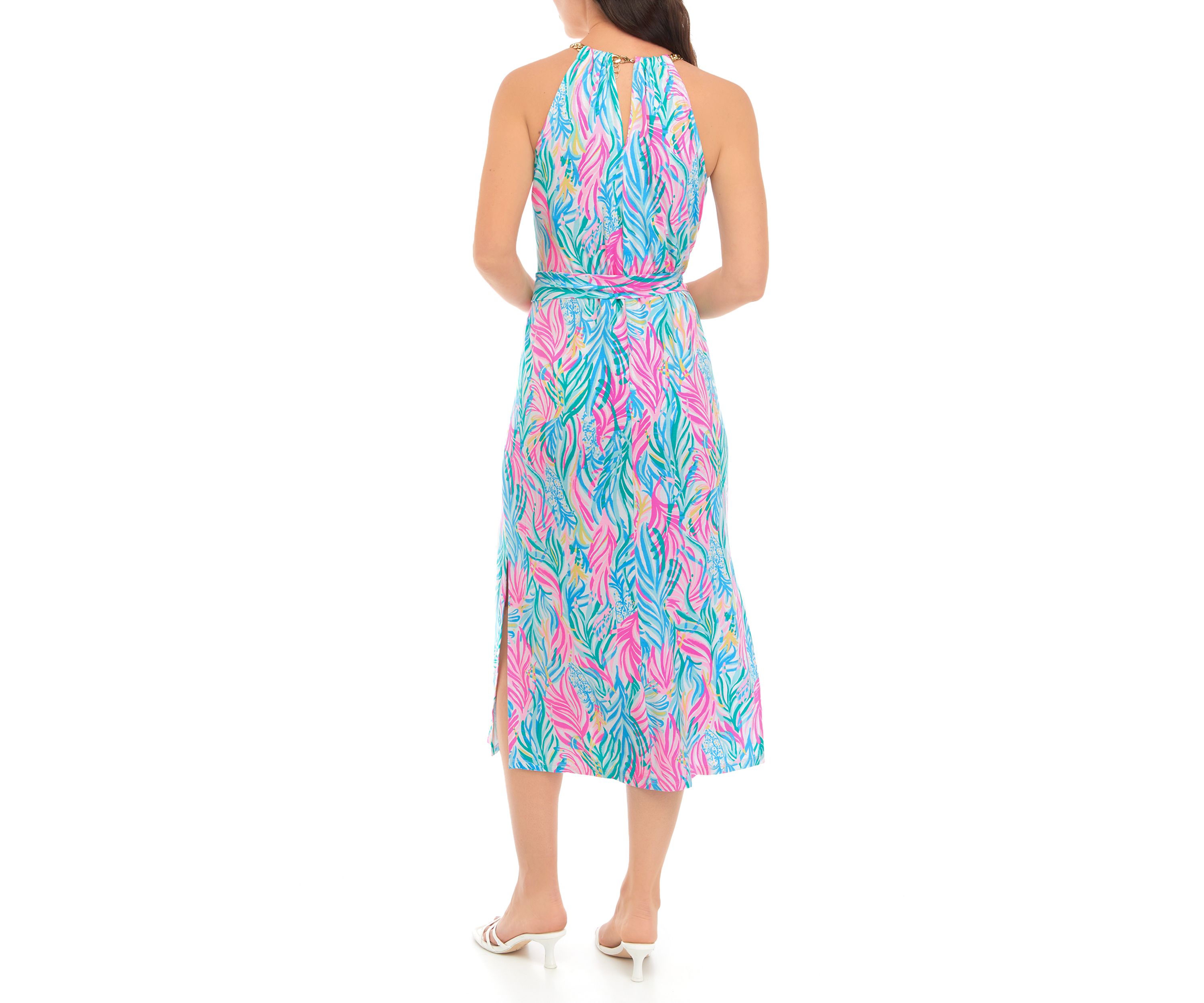 Womens Bingham Knit Midi Dress
